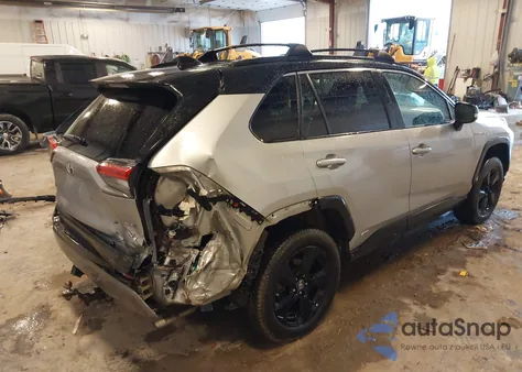 2020 Toyota Rav4 Hybrid Xse z USA, uszkodzony, nr VIN 2T3E6RFV2LW001338